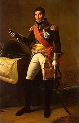Andres Massena, Mariscal de Francia, iniciado en 1784 en la logia "La Asociación de Estudiantes de Minerva" de Toulon y Grande Maestre del Gran Oriente de Francia