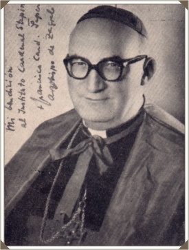 Franjo Šeper (1905-1981) cardenal de origen croata de la Iglesia Católica y  Prefecto de laCongregación para la Doctrina de la Fe