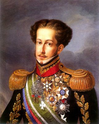 Pedro I, primogénito del rey Juan VI de Portugal, emperador del Brasil y rey de Portugal, iniciado el 5 de agosto de 1822, fue instalado Gran Maestro del Gran Oriente de Brasil el 5 de octubre de 1822