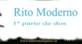 Tertulia: Rito Moderno 1ª parte de dos