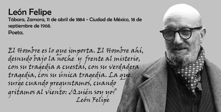 Efemérides: León Felipe