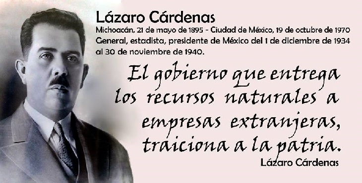 efemérides lázaro cárdenas