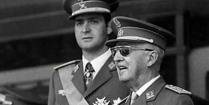 juan carlos I y franco antimasones