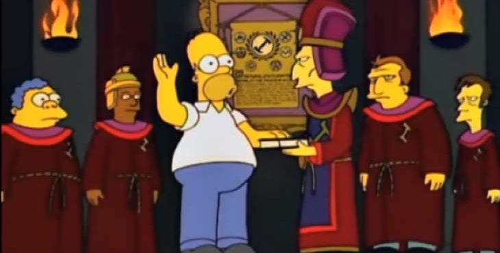 simpson masonería humor