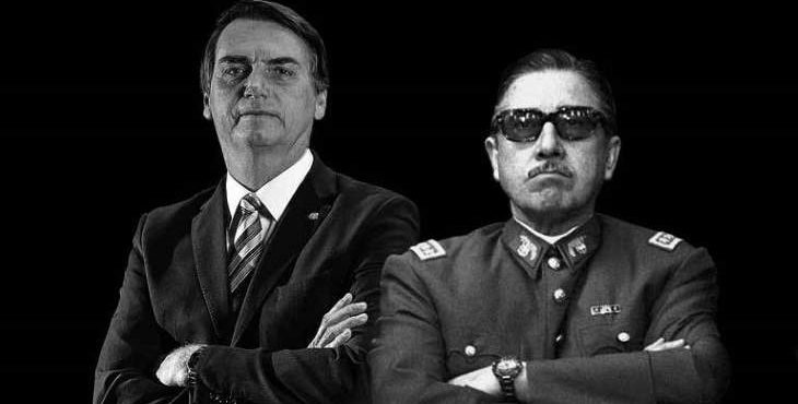 bolsonaro y pinochet