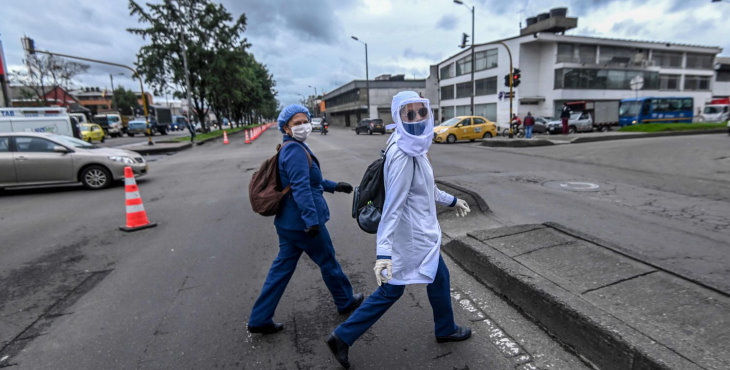 Coronavirus en América: un millón de empleados más regresa al trabajo en Colombia